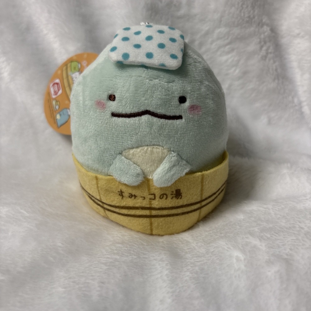 Sumikko Gurashi Tokage Hot Spring's Series Plush Doll Toy Keychain 3" SAN-X
